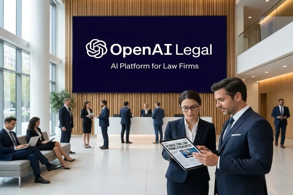 OpenAI Launches Legal-Focused AI Platform, Escalating Race for Law Firm Users