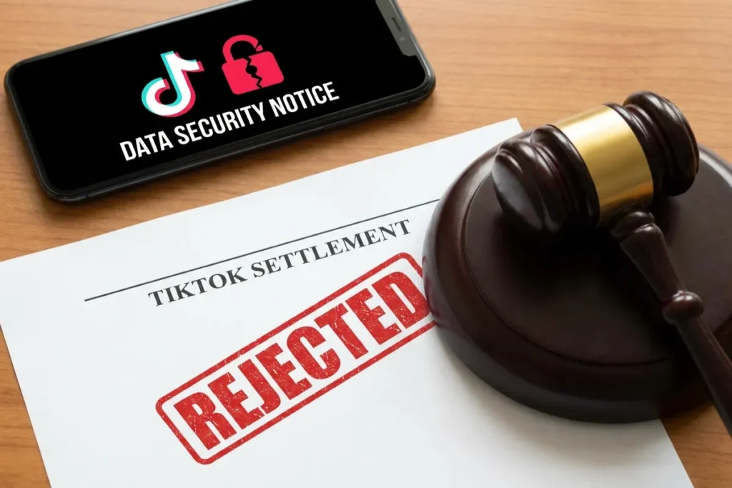 US judge signals rejection of part of TikTok privacy settlement: What It Means for Data Security