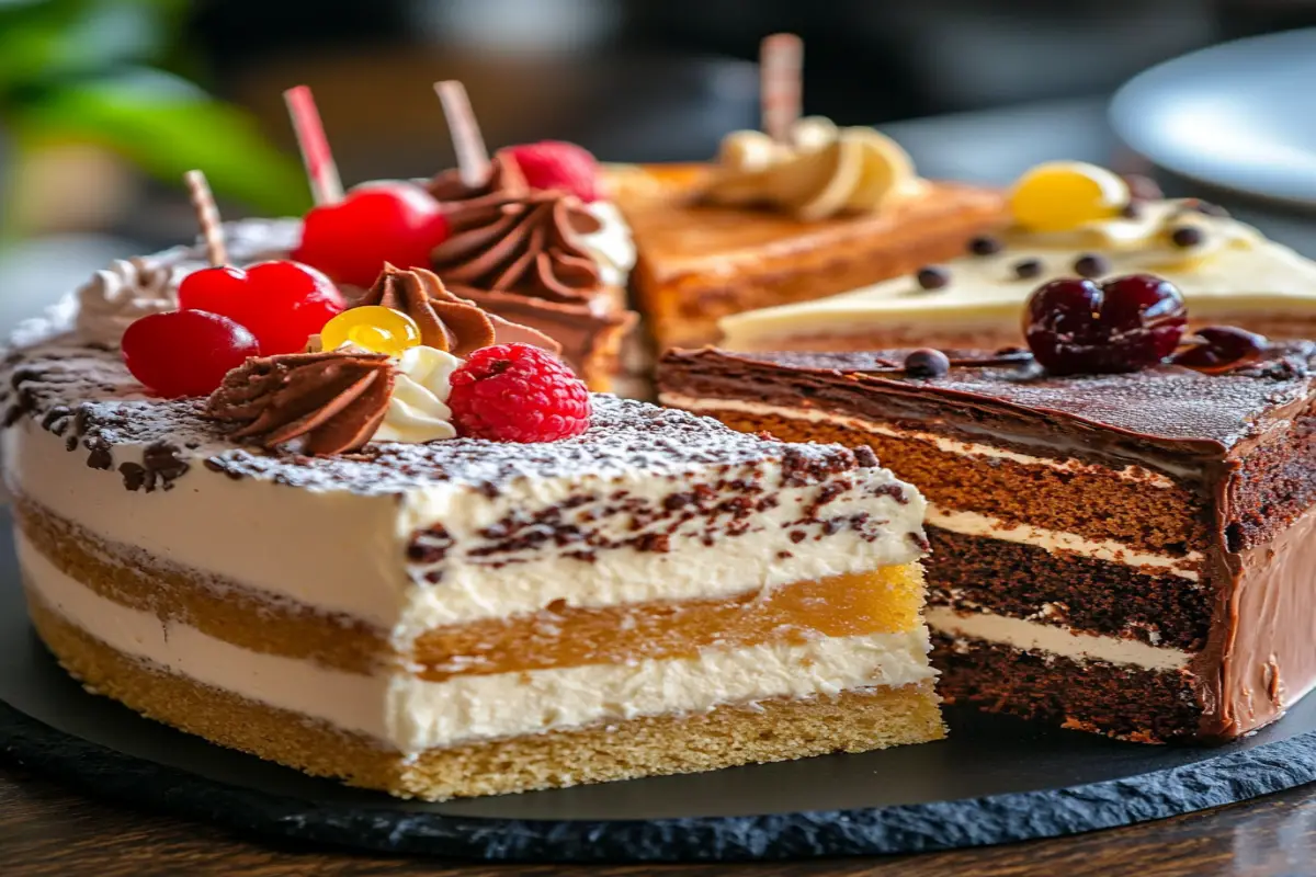 What Are the 4 Types of Cake?