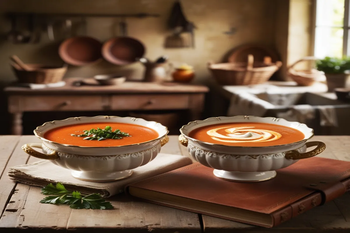 What's the Difference Between Tomato Soup and Tomato Bisque?