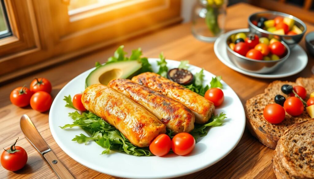 Healthy Chicken Sausage Breakfast Healthy Chicken Sausage Breakfast