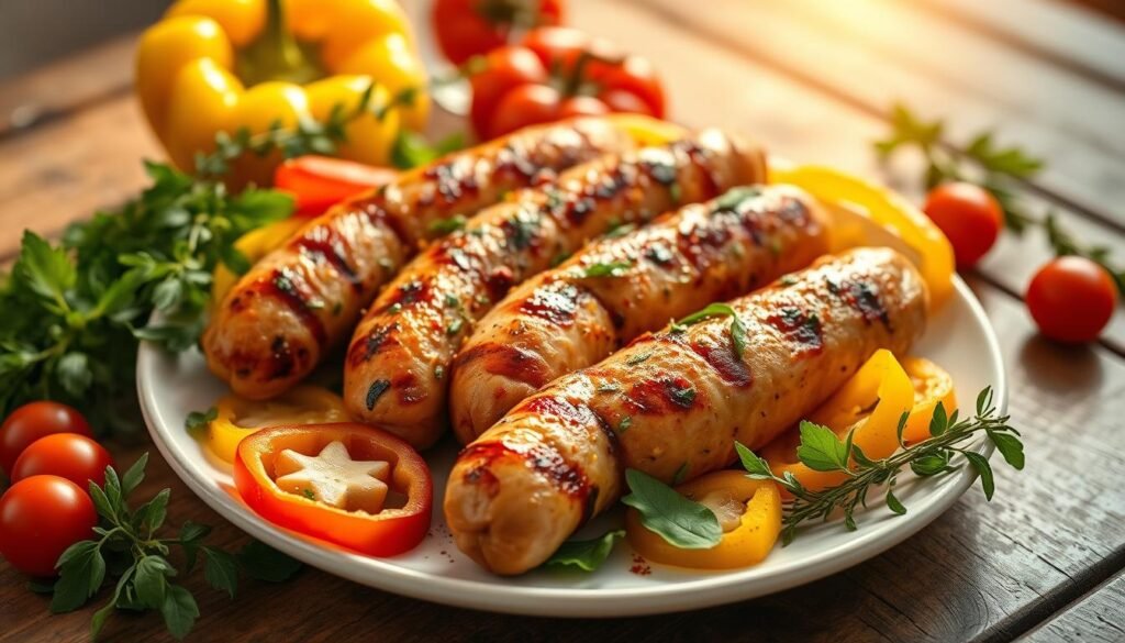 Spice up your chicken sausage Spice up your chicken sausage