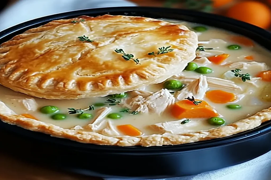 Chicken Pot Pie Soup Recipe | Creamy and Comforting Classic Twist