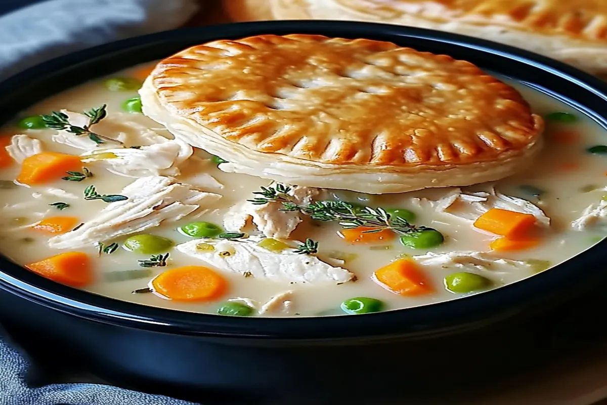 Chicken Pot Pie Soup Recipe | Creamy and Comforting Classic Twist