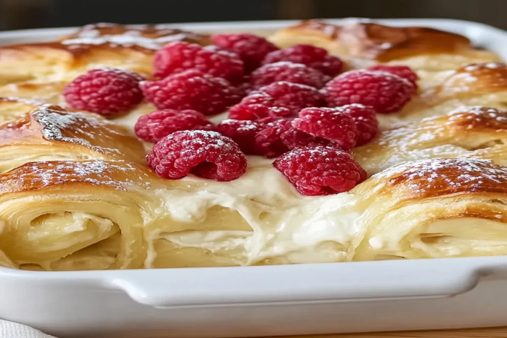 Cheesecake Crescent Rolls Casserole