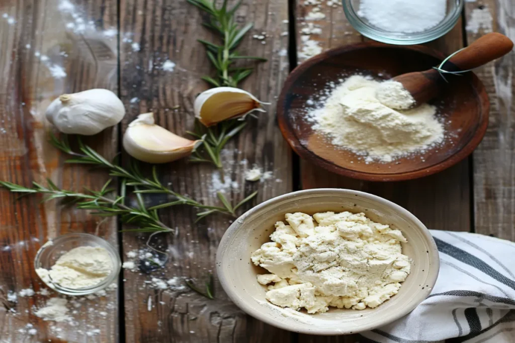 No Knead Rosemary Bread – Easy Artisan Loaf with Garlic & Herbs