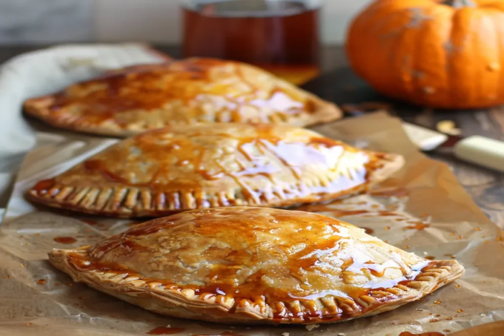 Maple Glazed Pumpkin Hand Pies