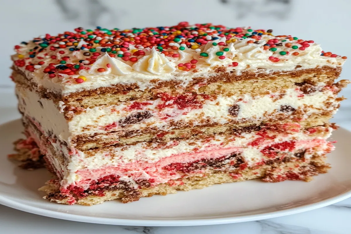 Italian Spumoni Cake