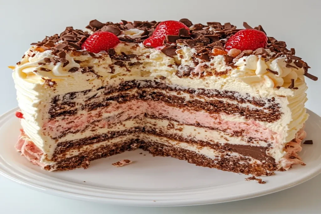 Italian Spumoni Cake