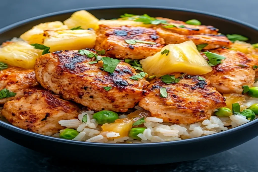 Pineapple Chicken and Rice