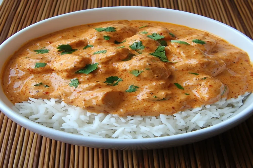 Simple Coconut Chicken Tikka Masala