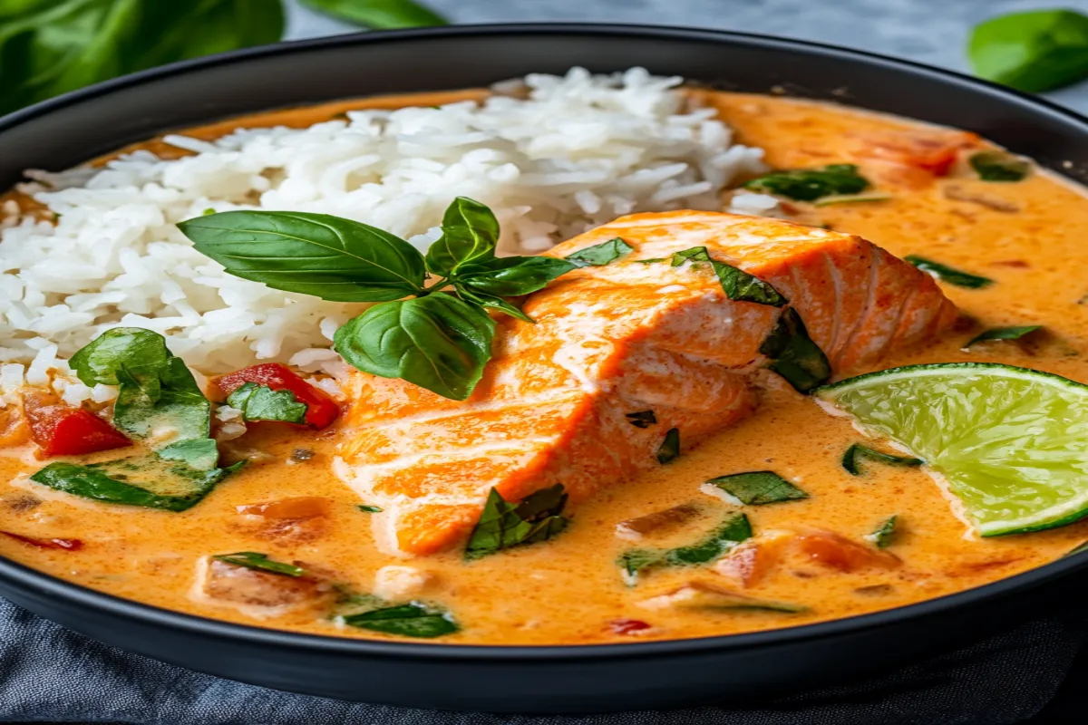 Thai Coconut Salmon Curry