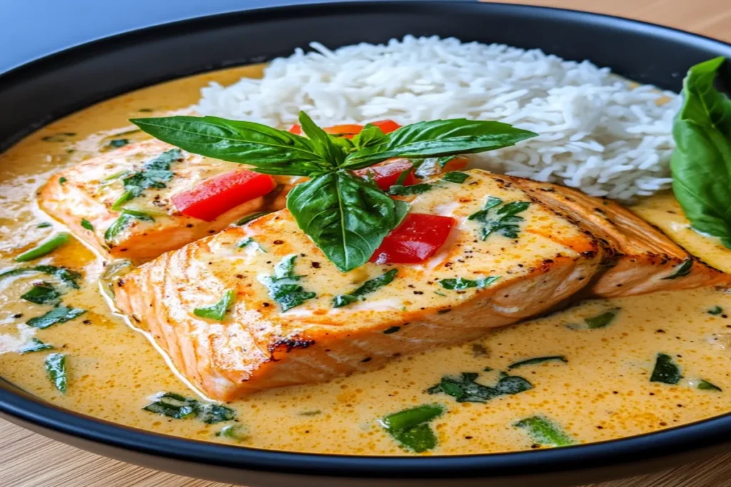 Thai Coconut Salmon Curry