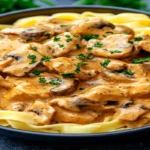 Chicken Mushroom Stroganoff