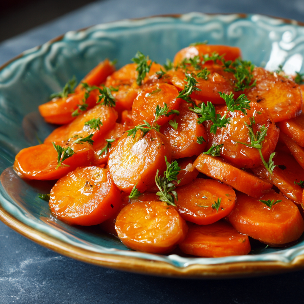 Honey-Glazed Carrots (Carrot Tzimmes Variation) – Sweet Holiday Side Honey-Glazed Carrots (Carrot Tzimmes Variation) – Sweet Holiday Side