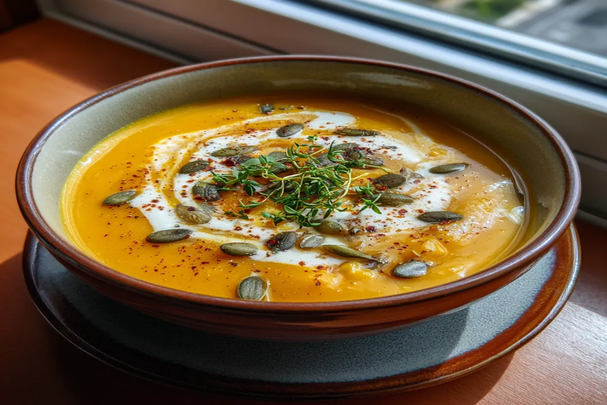 Butternut Squash and Apple Soup (Sweet & Savory Bisque) – Cozy Autumn Recipe Butternut Squash and Apple Soup (Sweet & Savory Bisque) – Cozy Autumn Recipe