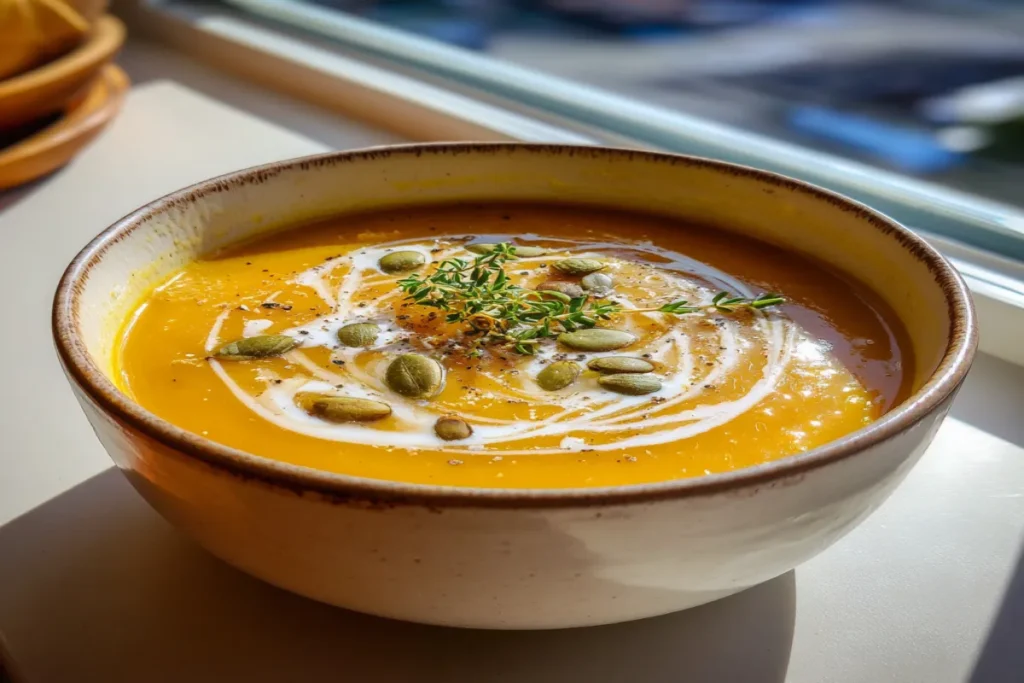 Butternut Squash and Apple Soup (Sweet & Savory Bisque) – Cozy Autumn Recipe Butternut Squash and Apple Soup (Sweet & Savory Bisque) – Cozy Autumn Recipe