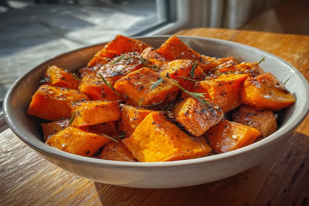 Roasted Sweet Potato Recipe With Maple Glaze Roasted Sweet Potato Recipe With Maple Glaze