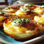 Stuffed Mashed Potato Nests – Creamy & Crispy Bites Stuffed Mashed Potato Nests – Creamy & Crispy Bites