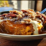 Pumpkin Pecan Cobbler – Warm & Easy Fall Dessert Pumpkin Pecan Cobbler – Warm & Easy Fall Dessert