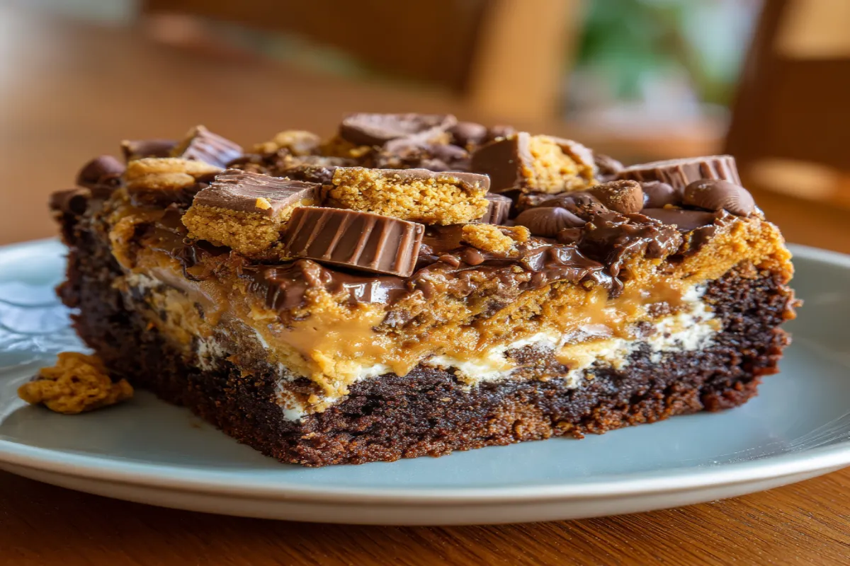 Reese’s Peanut Butter Earthquake Cake Reese’s Peanut Butter Earthquake Cake