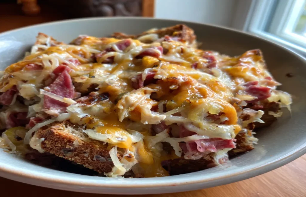 Homemade Reuben Bake | Easy Comfort Casserole Homemade Reuben Bake Recipe