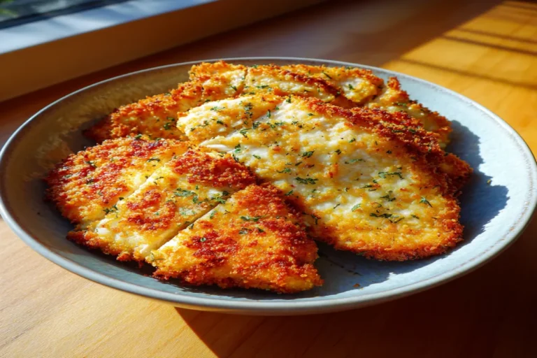 Crispy Air Fryer Parmesan Crusted Chicken