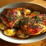 Oven-Roasted French Garlic Chicken – Elegant, Juicy & Simple Oven-Roasted French Garlic Chicken – Elegant, Juicy & Simple