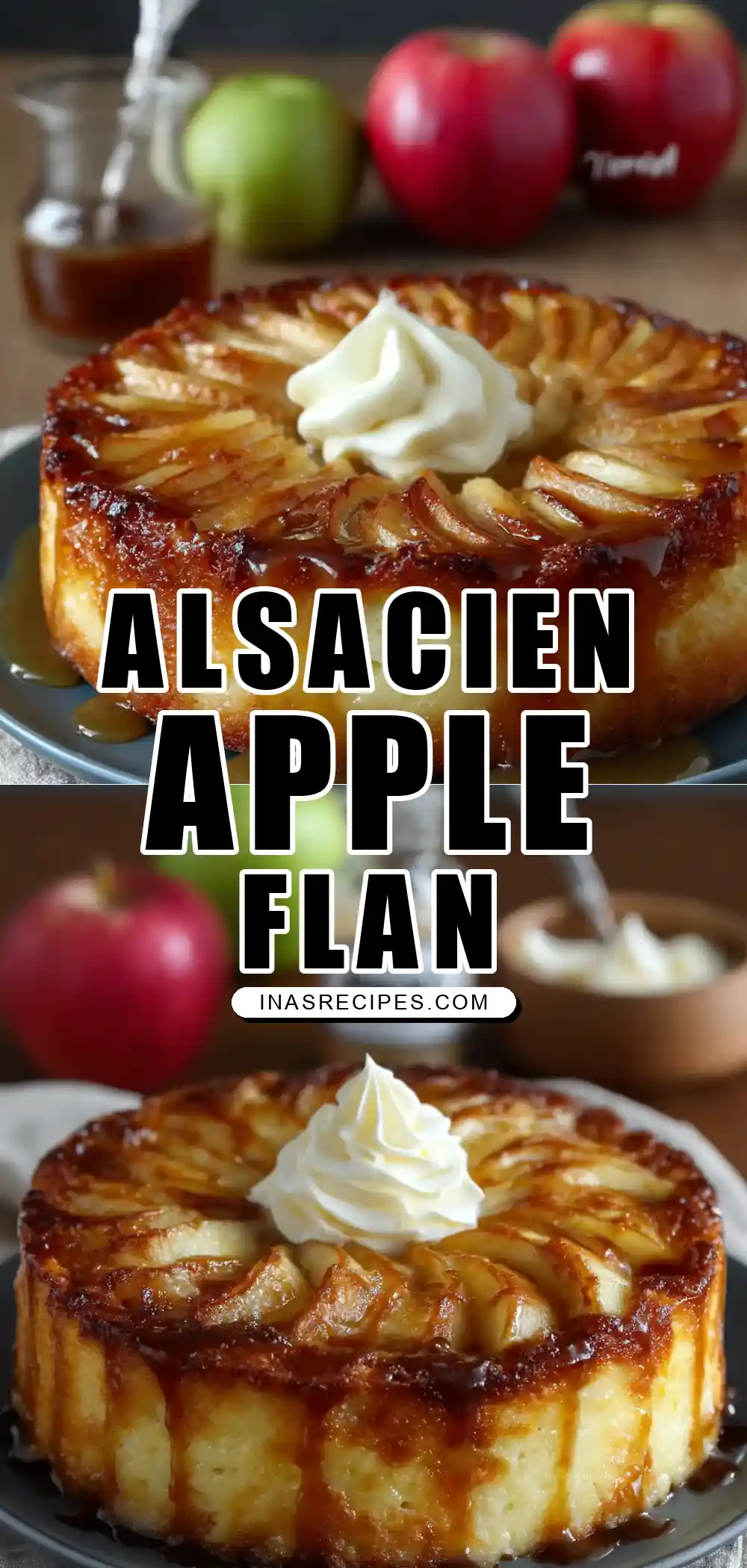 Flan Alsacien aux Pommes Flan Alsacien aux Pommes