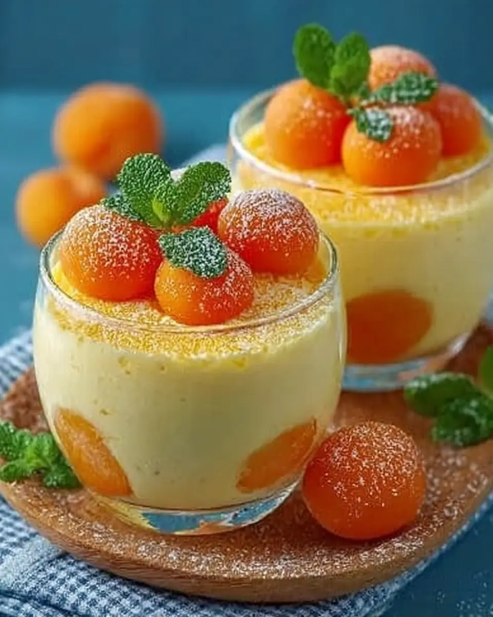 Mousse d’Abricots Facile A delicious plate of Mousse d’Abricots Facile