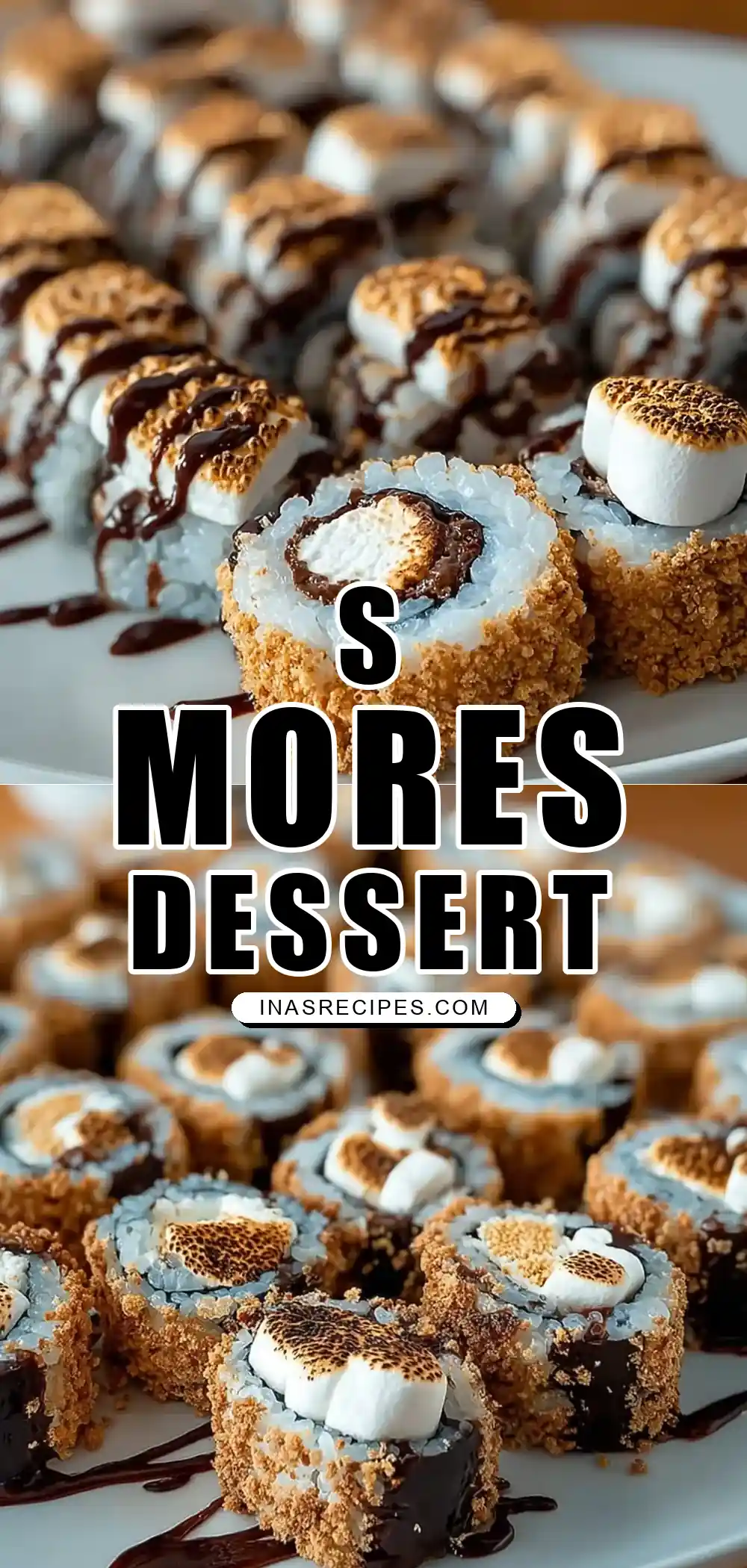 S’mores Sushi Rolls S’mores Sushi Rolls