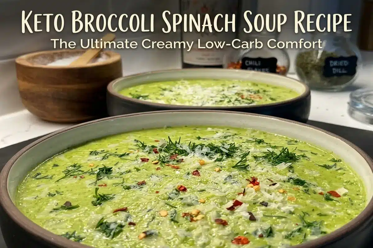 Keto Broccoli Spinach Soup Recipe: The Ultimate Creamy Low-Carb Comfort
