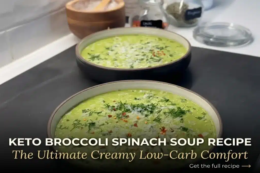 Keto Broccoli Spinach Soup Recipe: The Ultimate Creamy Low-Carb Comfort image 1200x800 1776885232644