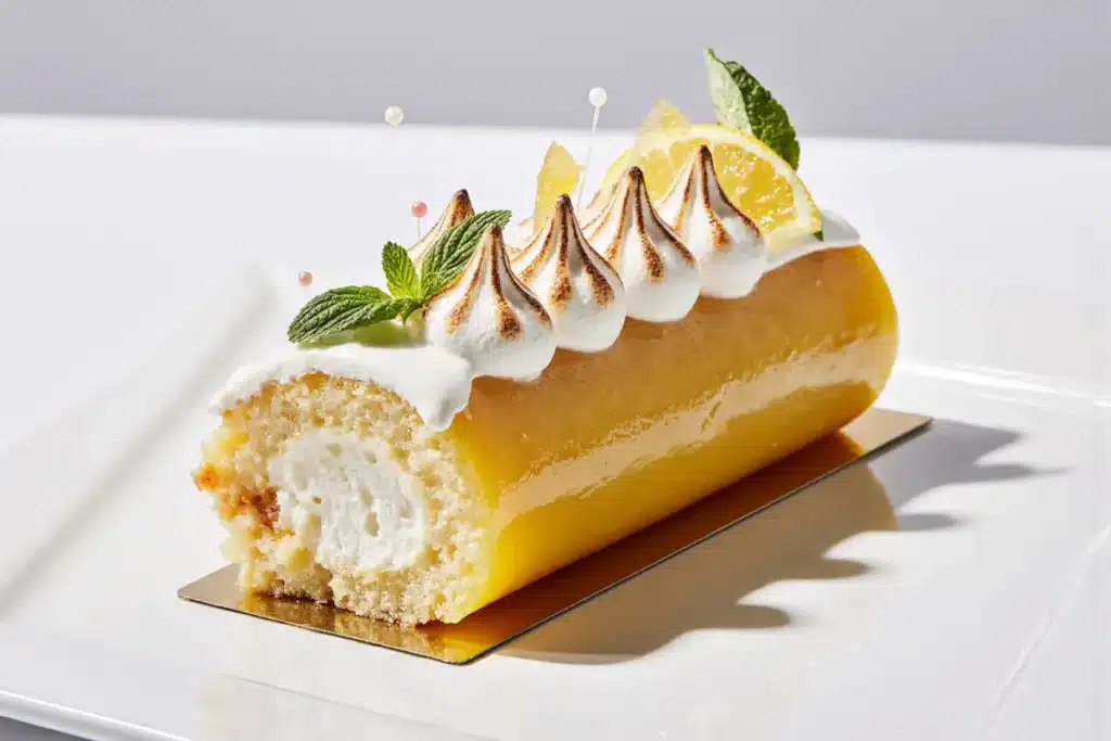 Bûche Sans Cuisson Façon Tarte au Citron Meringuée : Le Dessert de Fêtes Inratable image 1200x800 1776990625510