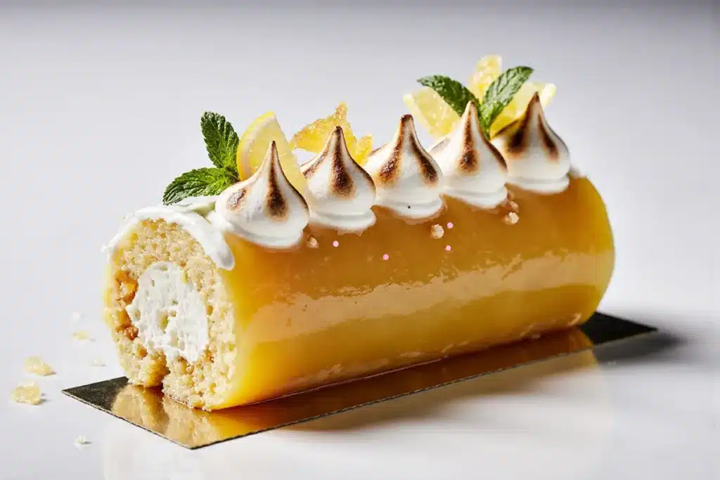 Bûche Sans Cuisson Façon Tarte au Citron Meringuée : Le Dessert de Fêtes Inratable image 1200x800 1776990654823