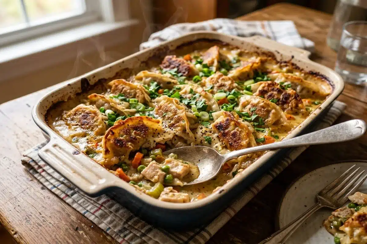 Dumpling Bake: The Ultimate Cozy Casserole Hack