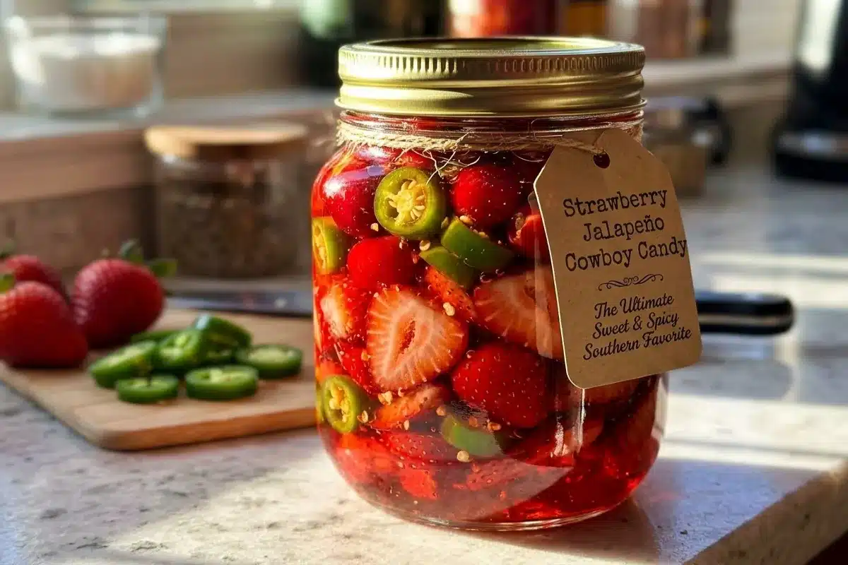 Strawberry Jalapeño Cowboy Candy – The Ultimate Sweet & Spicy Southern Favorite