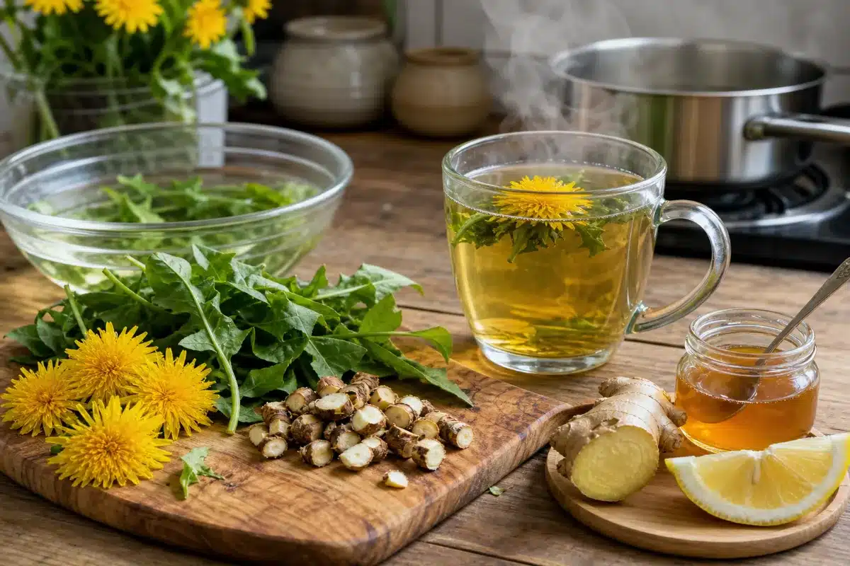 Dandelion Tea Recipe: A Simple Tonic for Natural Detox