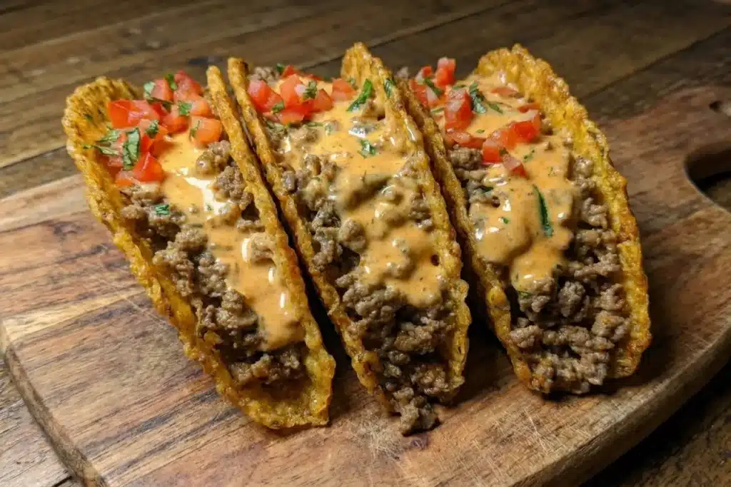Crispy Plantain Tacos with Ground Beef: A Sweet & Savory Twist image 1200x800 1778325819256