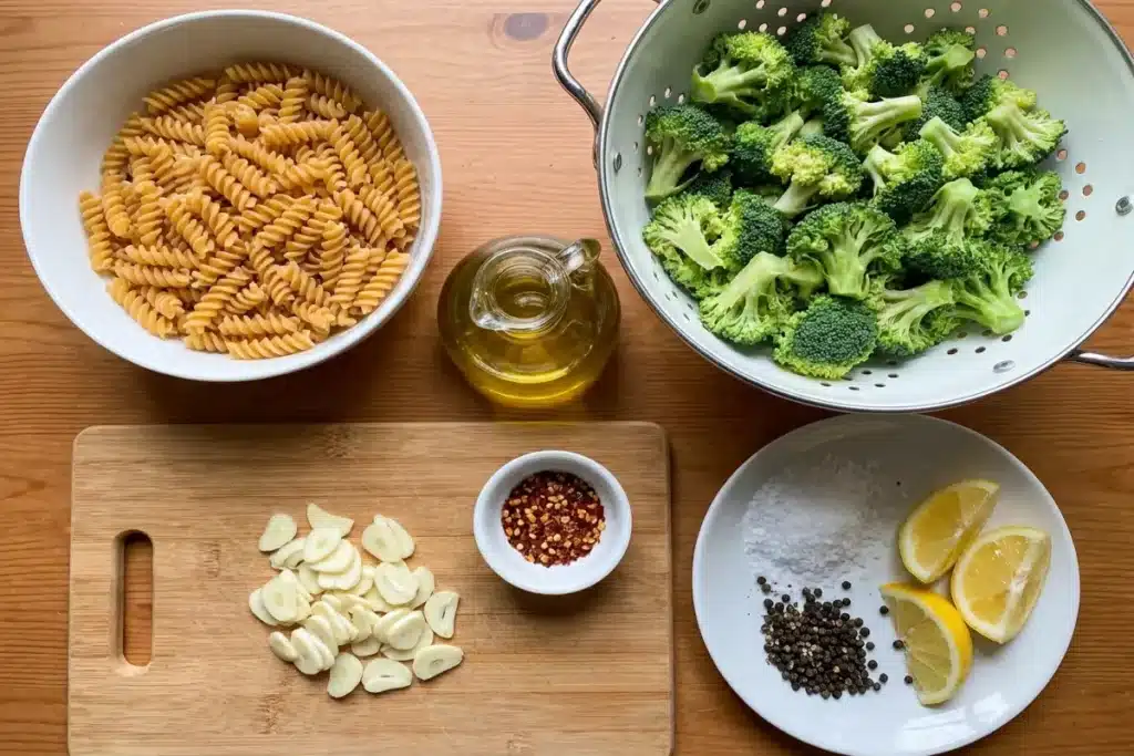 Garlic Olive Oil Broccoli Chickpea Pasta – Simple, Healthy & Budget-friendly image 1200x800 1778920072476