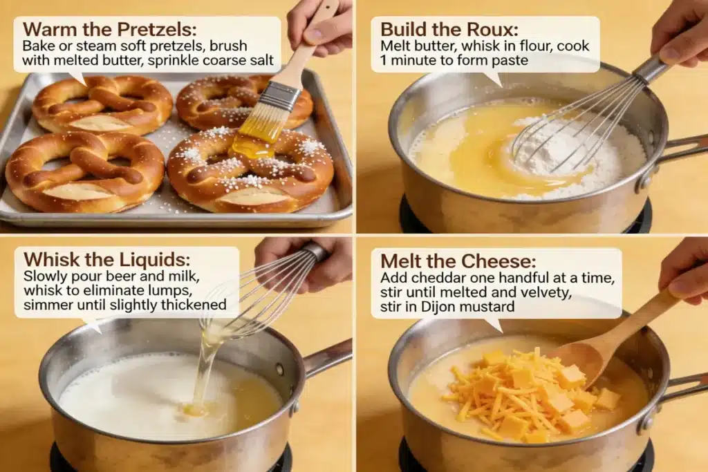 Brisket & Beer Cheese Pretzel: The Ultimate Game-Day Comfort Food image 1200x800 1778977334237