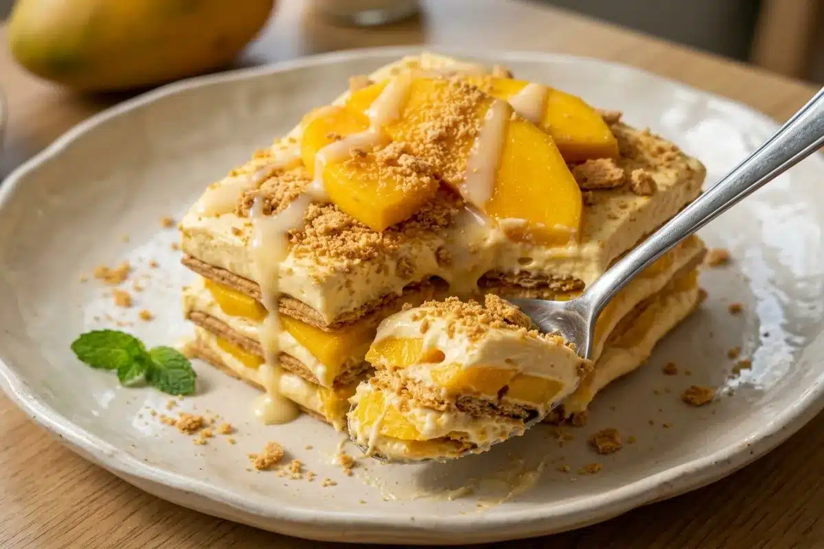 Filipino Mango Dessert Trio: Mango Float, Fruit Salad & Mango Sago