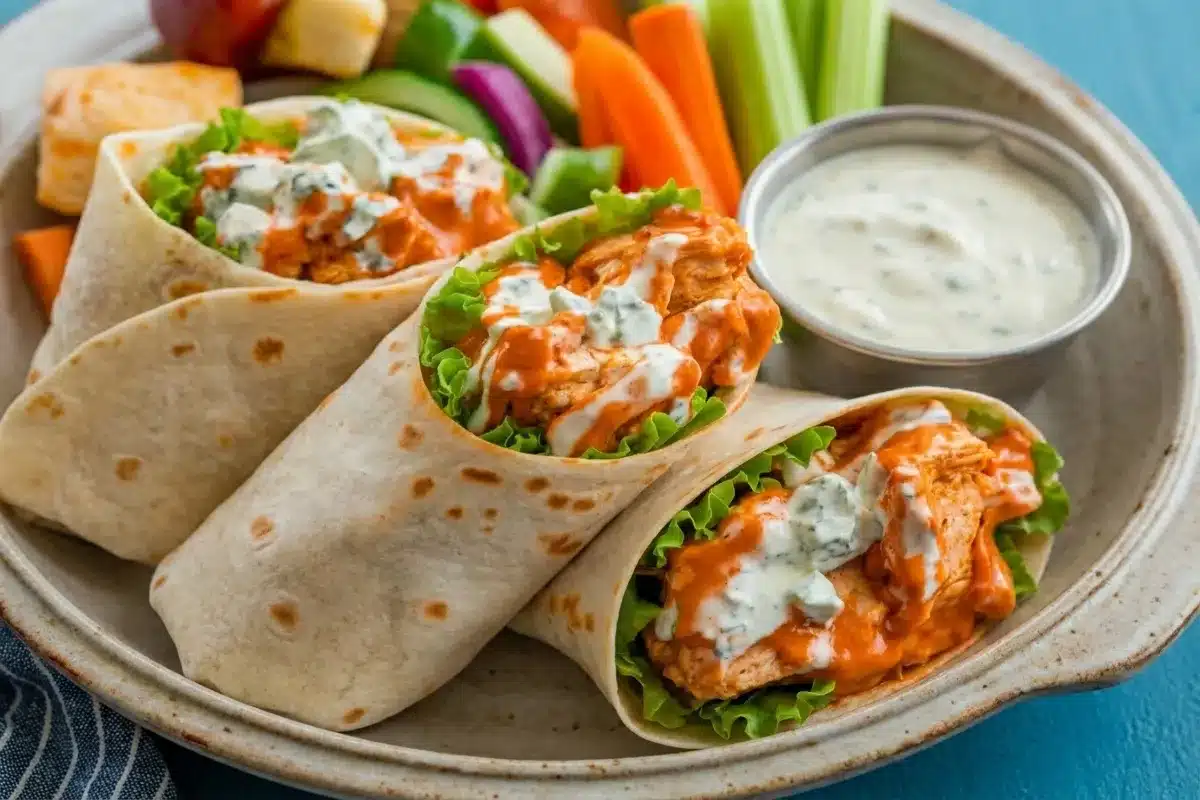 Buffalo Chicken Wraps