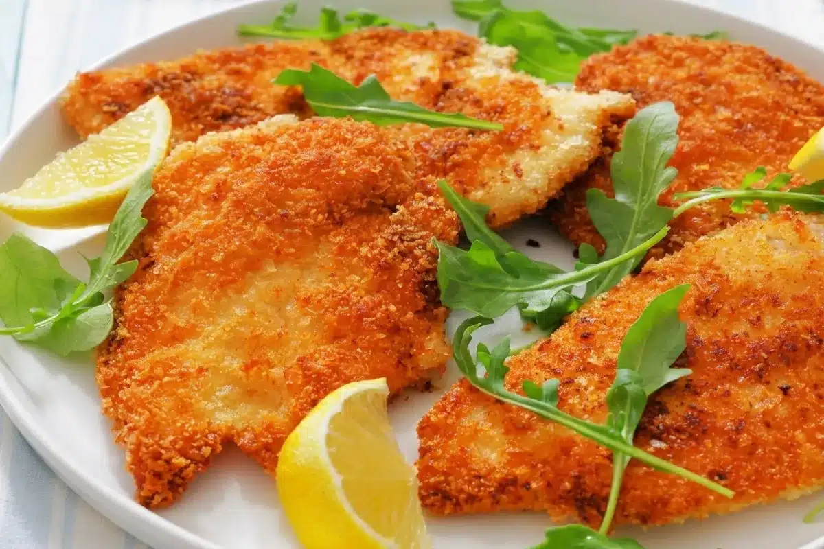 Crispy Parmesan Crusted Chicken