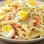 Salade de pâtes au surimi et œufs durs image 1200x800 1784247449073