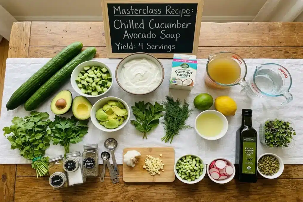Chilled Cucumber Avocado Soup image 1200x800 1785081697548