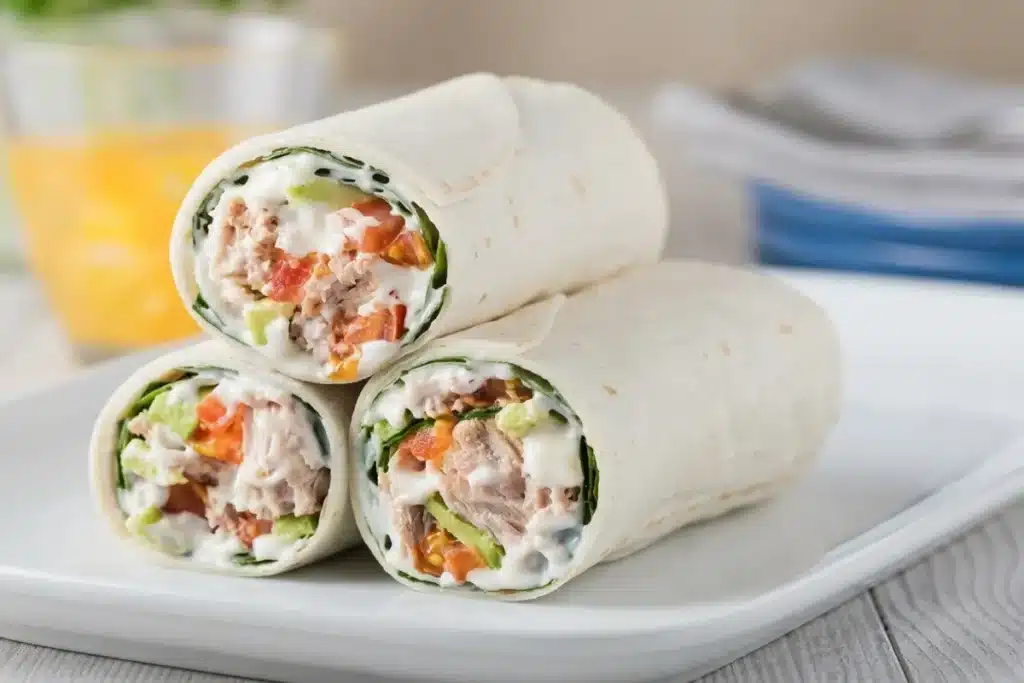 Wrap au Thon Concombre et Œuf Dur : La Recette Fraîche et Facile image 1200x800 1785781115539