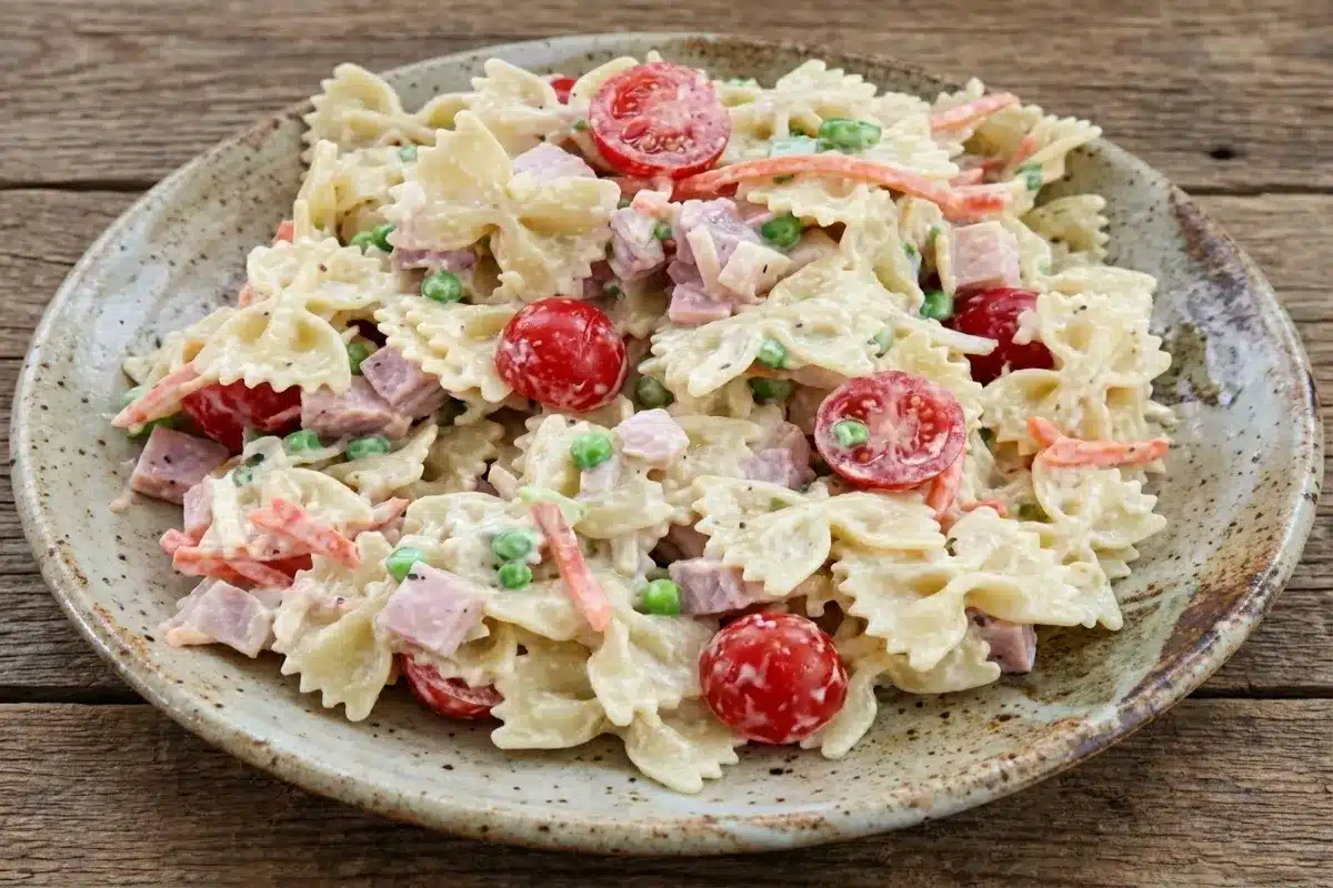 Yo Mama's Ranch Pasta Salad