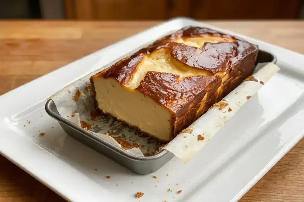 BEST RECIPE for Loaf Pan Basque Cheesecake image 1200x800 1786632342970