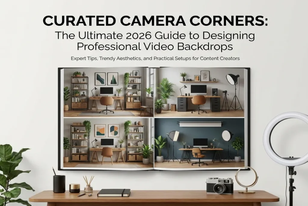 Curated Camera Corners: The Ultimate 2026 Guide to Designing Professional Video Backdrops